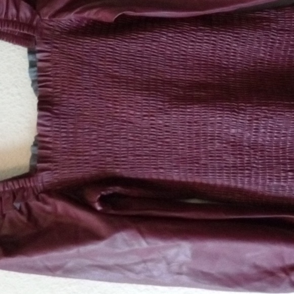 Seven For All Mankind Dress faux leather TAG TAGS TAGS - Picture 3 of 10